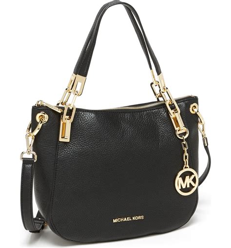 michael kors soft leather shoulder bag|michael kors flat shoulder handbags.